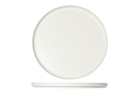 1350 White Assiette D22xH2cm